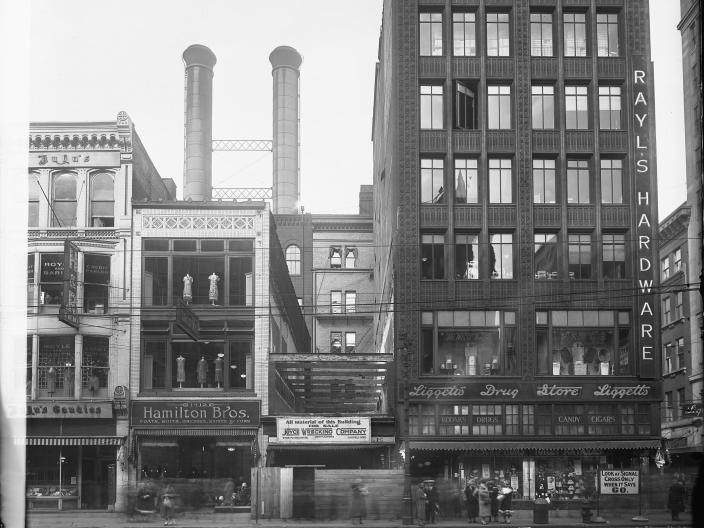 Woodward & Grand River in 1925