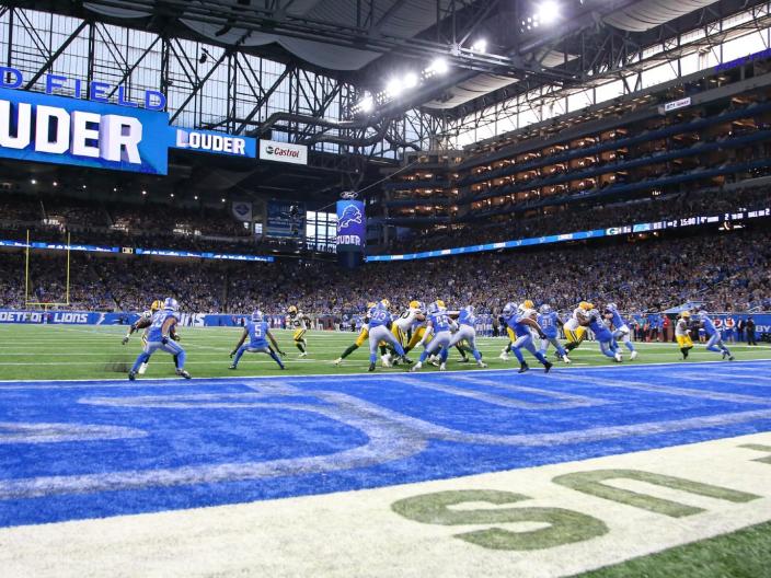 Ford Field, home of the Detroit Lions
