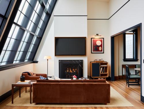 The Canfield Living Area