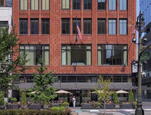 Outside of Shinola hotel