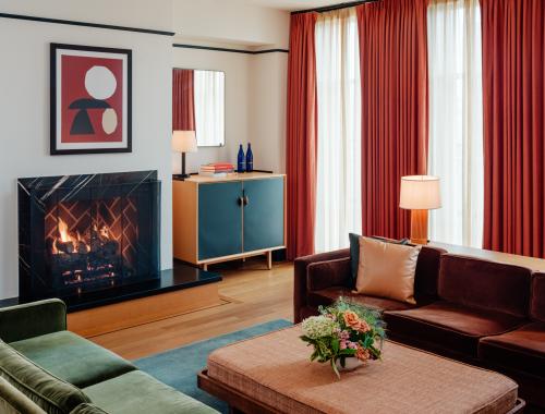 The Hideout Penthouse Living Area