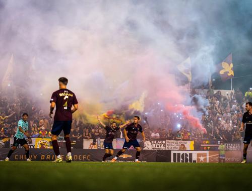 Image of Detroit City FC at Keyworth Stadium