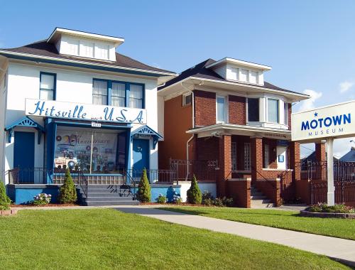 Exterior image of the Motown Museum 