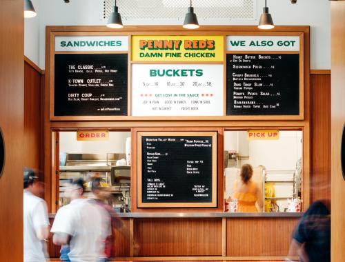 Penny Red's Bucket and Biscuits