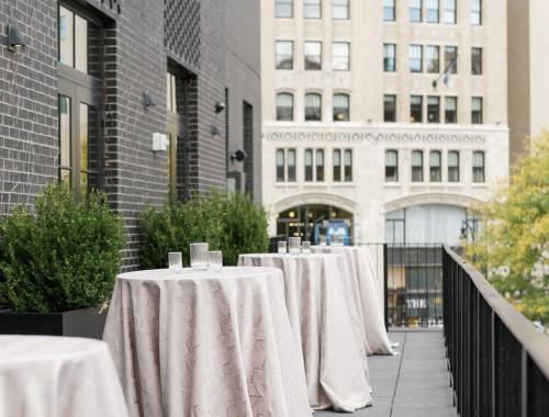Shinola Hotels Foundry Meeting room balcony
