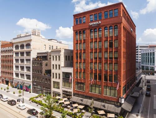 Exterior of Shinola Hotel