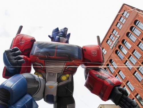 Thanksgiving Day Parade on Woodward Ave.