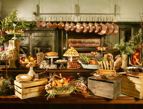 A Christmas Eve spread at San Morello