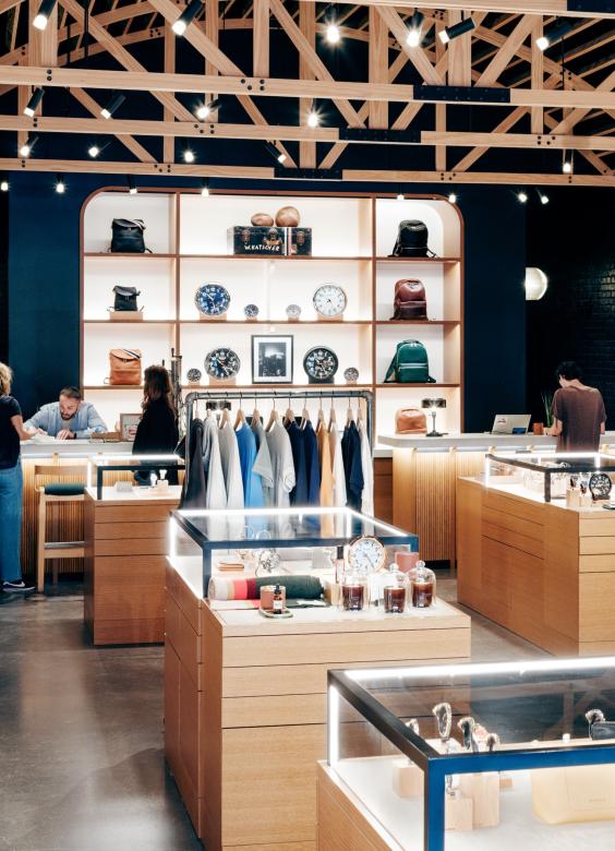 Shinola Detroit Store Interior 