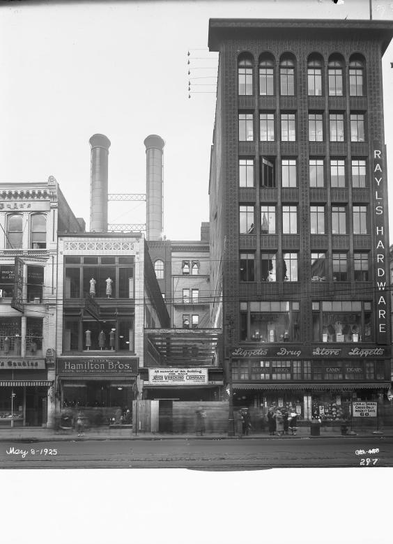 Woodward & Grand River in 1925