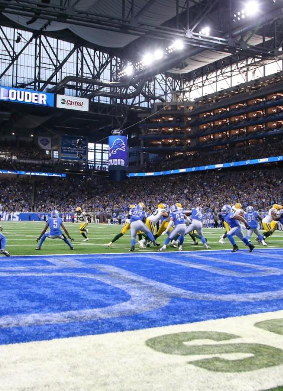 Ford Field, home of the Detroit Lions
