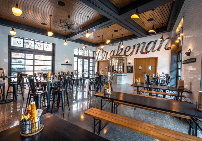 The Brakeman interior 