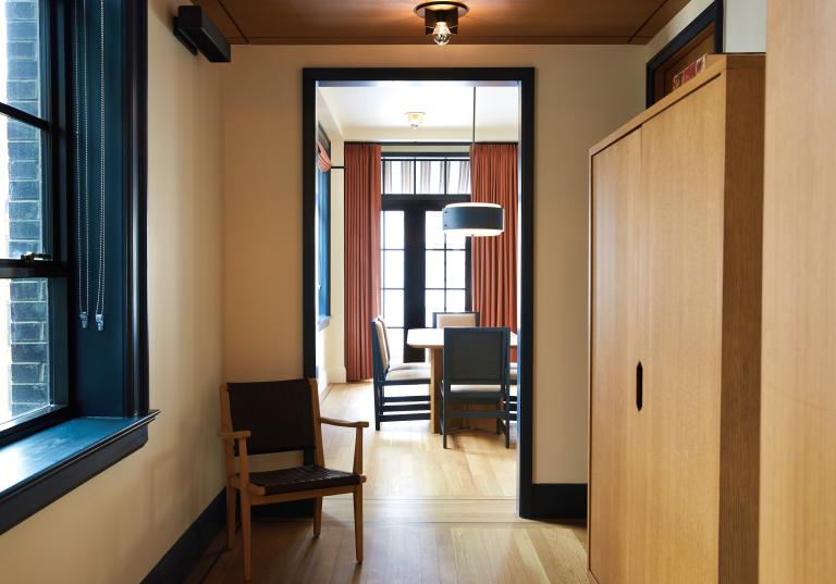 The Bedrock Penthouse Entryway