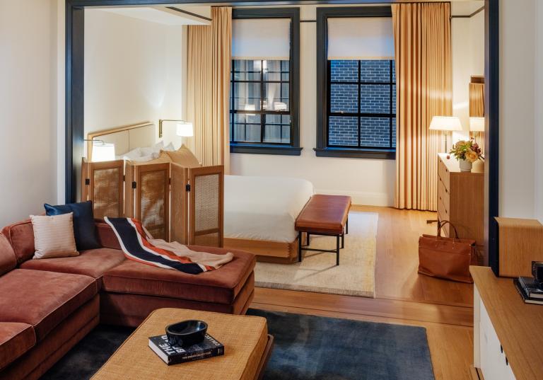 Loft King Living Area
