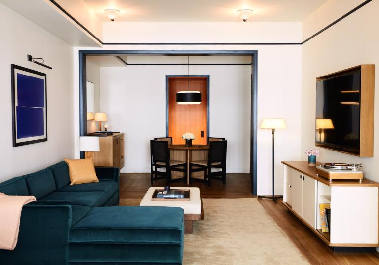 Loft King Living Area