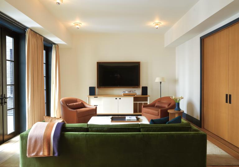 The Runwell Penthouse Living Area