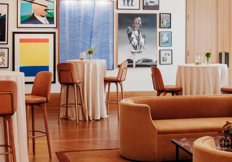 The Salon Meeting room in the Annex Detroit, Michigan