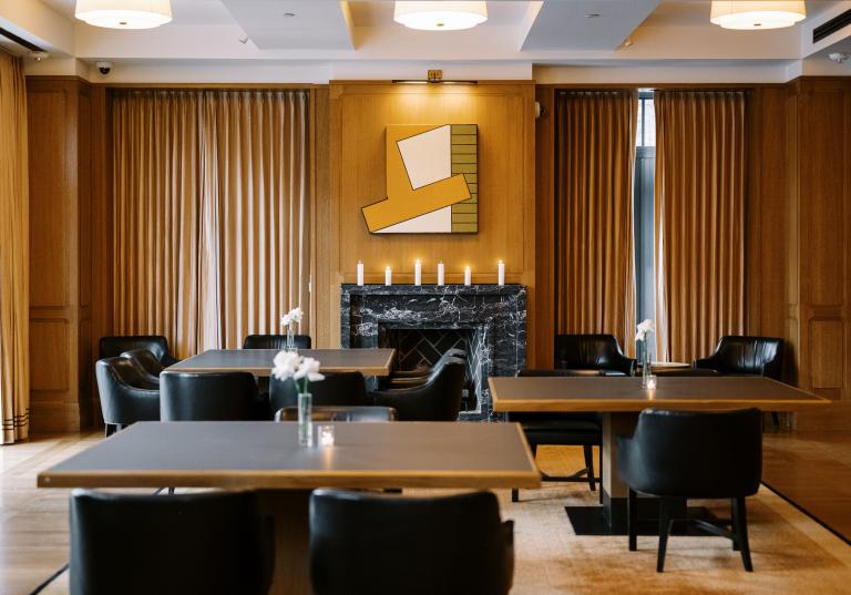 Shinola Hotels Foundry Meeting room interior 