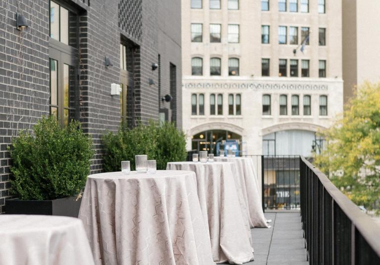 Shinola Hotels Foundry Meeting room balcony