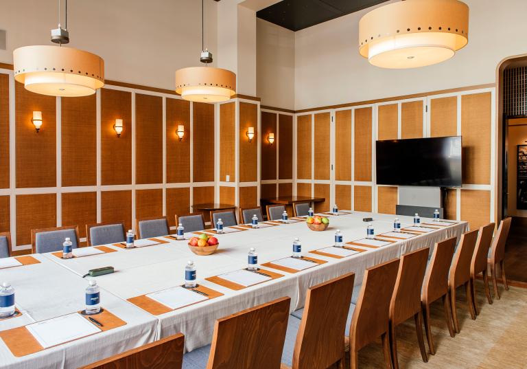 San Morello Private Dining Room Corporate Setup