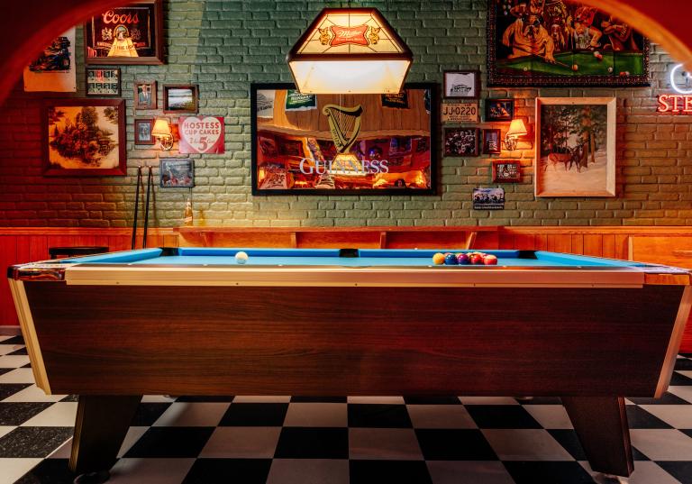 Ray's pool table