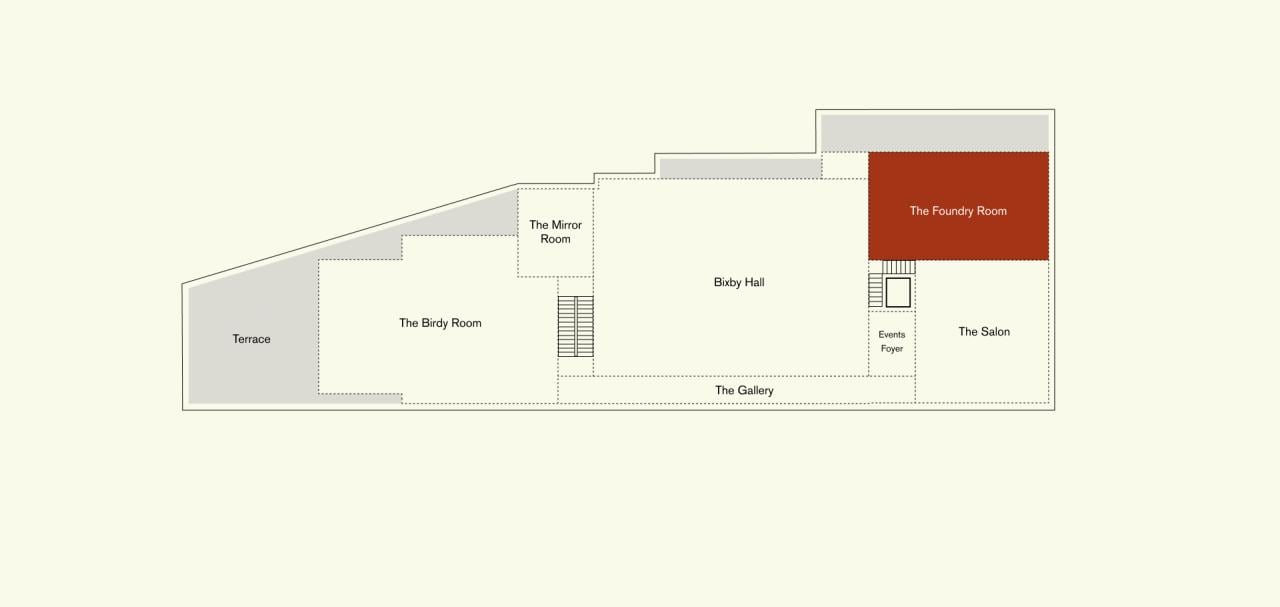 The Foundry Room Floorplan