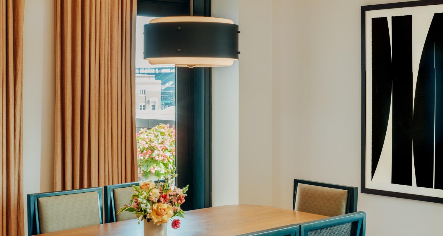 The Argonite Penthouse Dining Area