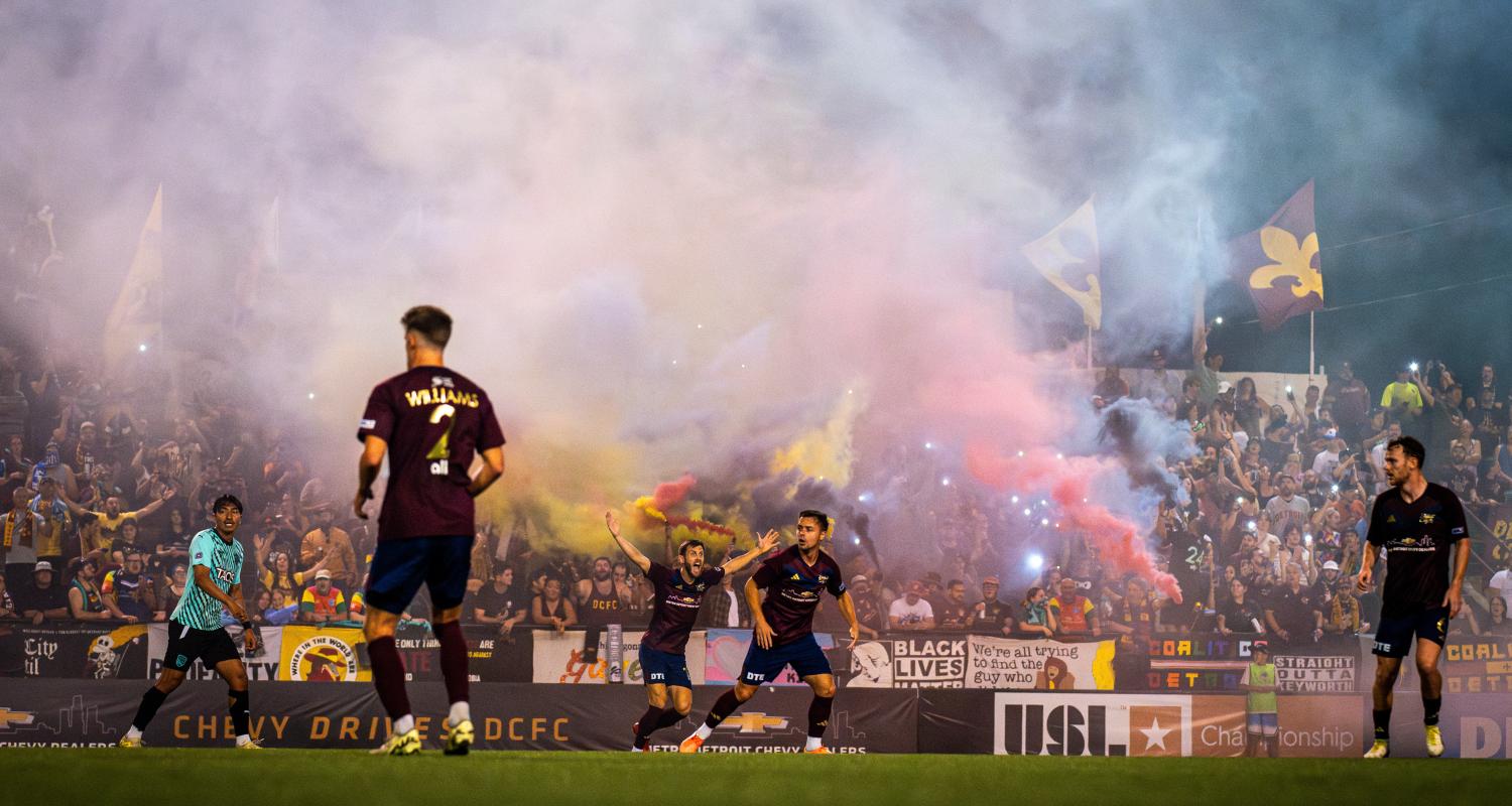 Image of Detroit City FC at Keyworth Stadium