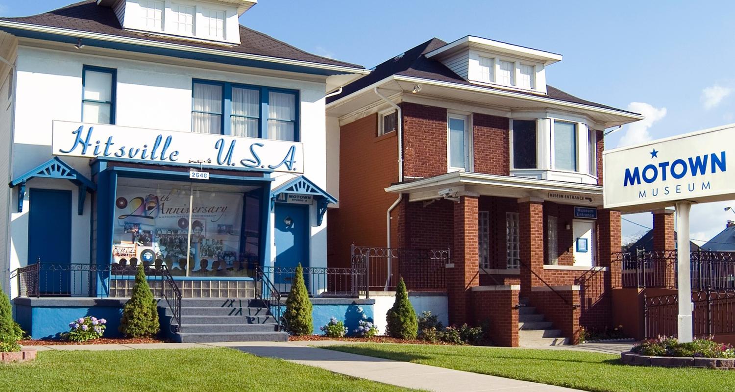 Exterior image of the Motown Museum 