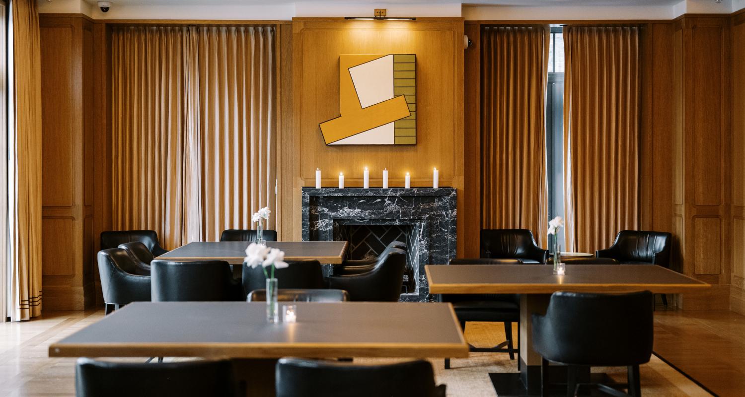 Shinola Hotels Foundry Meeting room interior 