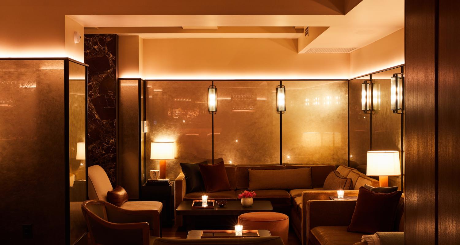 Interior at the Evening Bar 
