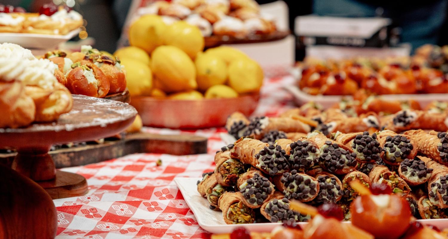 Dessert spread