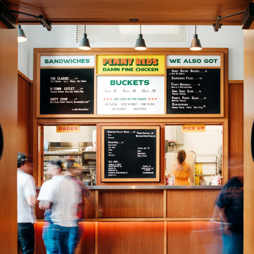 Penny Red's Bucket and Biscuits