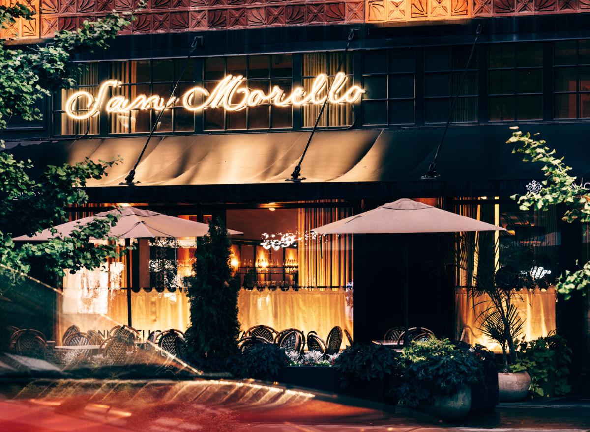 Exterior shot of San Morello restaurant