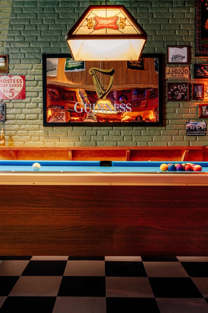Ray's pool table