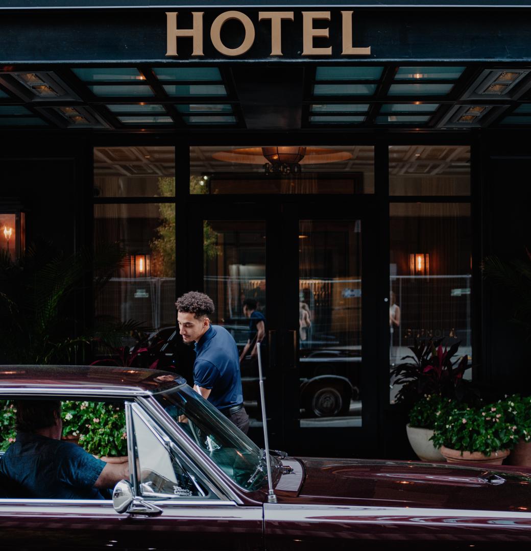 Shinola Hotel arrival