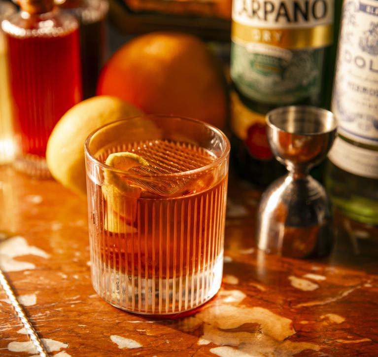A Negroni from Evening Bar