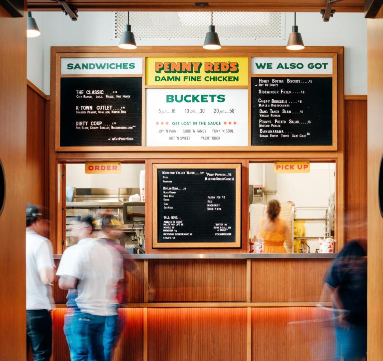 Penny Red's Bucket and Biscuits