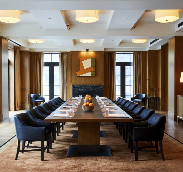 The foundry room at Shinola Hotel