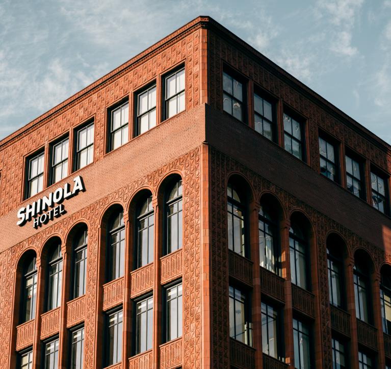 Shinola Hotel exterior