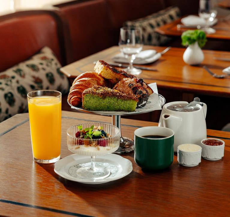 Continental breakfast at San Morello.