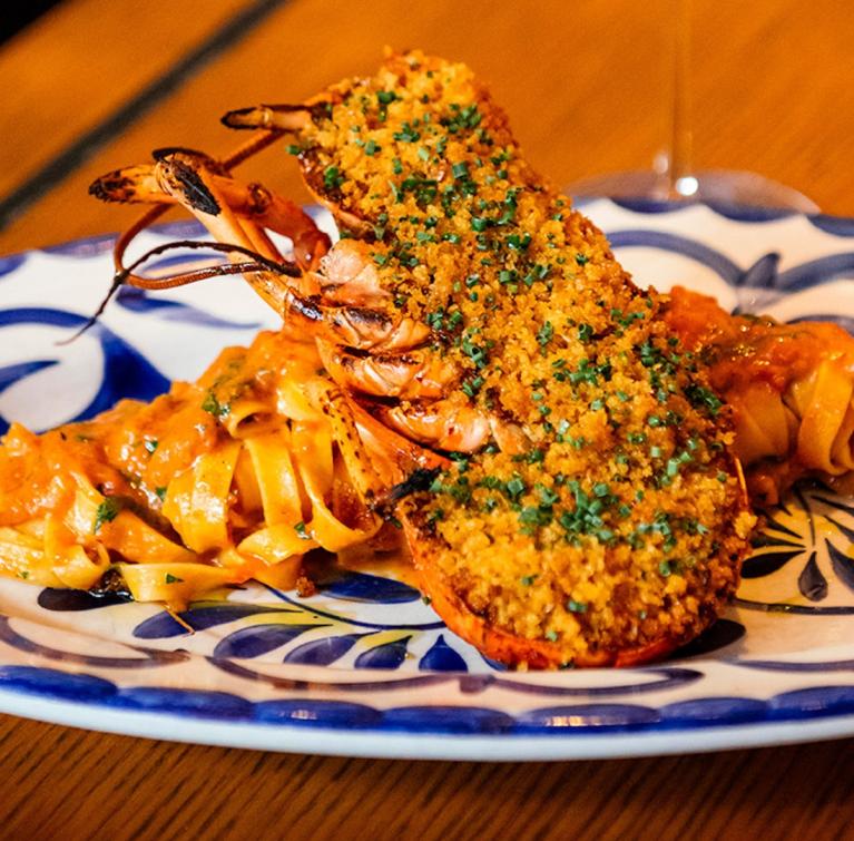 Lobster Fra Diavolo at San Morello