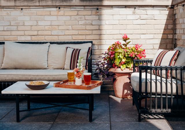 Shinola Hotel Terrace